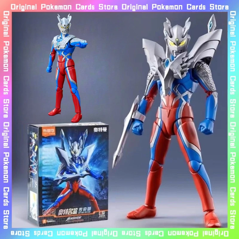

Blokees Ultraman Zero Building Blocks Legendary Edition Фигурка Аниме Модель Игрушки Коллекционная Статуя Настольный Подарок На День Рождения
