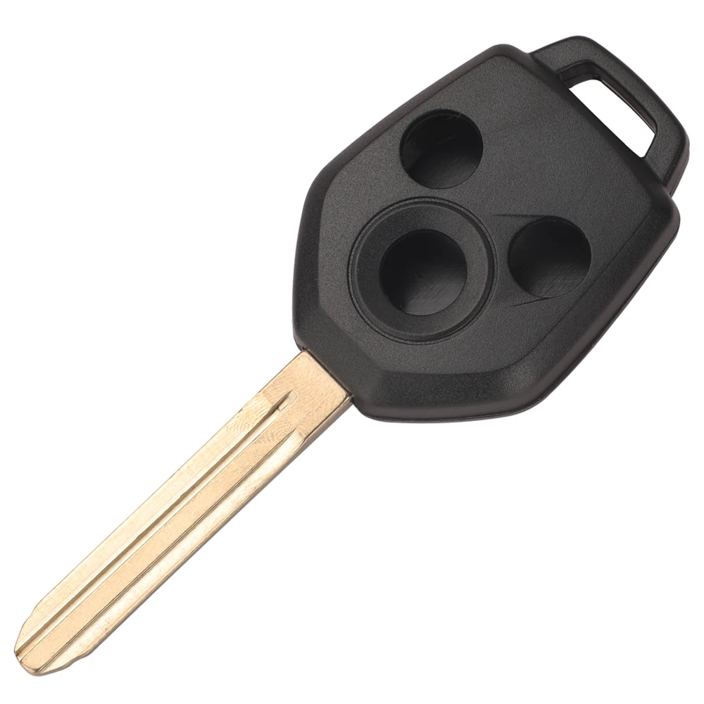 Jingyuqin 3/4BTN Remote Car Key Shell Fob Case For Subaru Forester Outback Legacy NSN14 DAT17 TOY43R Blade Auto Accessories