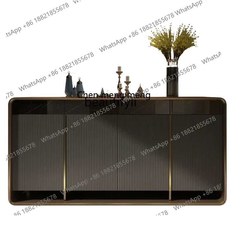 

182C Solid Wood Shoe Cabinet Affordable Luxury Style Home Hallway Entrance Cabinet Modern Foyer Curio Cabinet