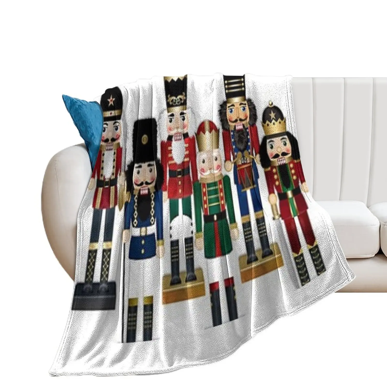 

The Nutcracker Throw Blanket Hairys Shaggy halloween Blankets