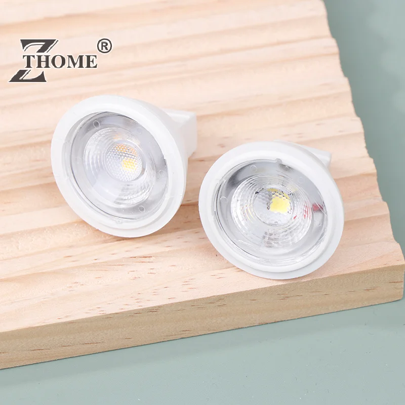 1Pc Energy Saving MR11 GU4 AC DC 12V 3000/6000K Warm White LED Light Lamp For Home Decortion Replace 3W Halogen Lamp