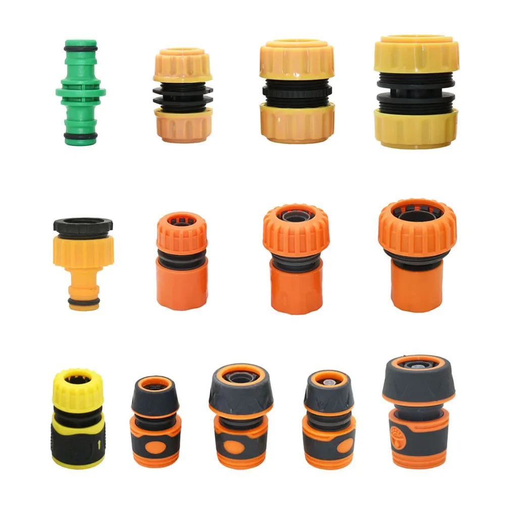 

New Garden Hose Quick Connector 1/2 3/4 1 Inch Pipe Coupler Stop Water Connector 32/20/16mm Repair Joint Irrigation System