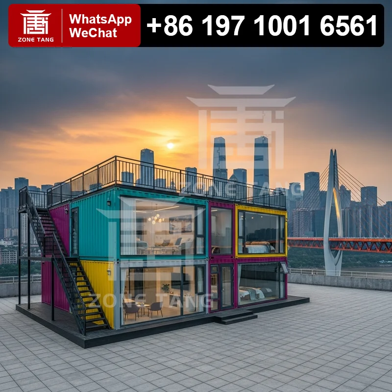 

Shipping Container Homes Personal Office Beautiful Container Houses Manufacturer Quick Deploy Anti Rust Modular Flat Pack House