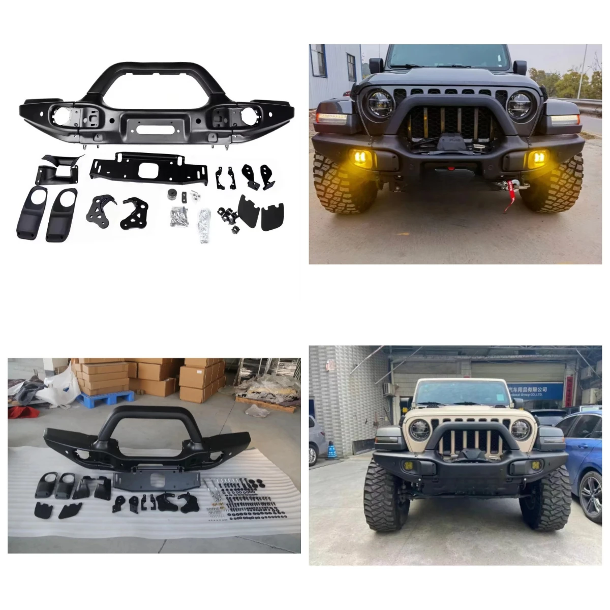 

Stlf Best Selling XDS Best Selling Front Bumper Full Width With Parking Sensor For Wrangler JL & Gladiator JT