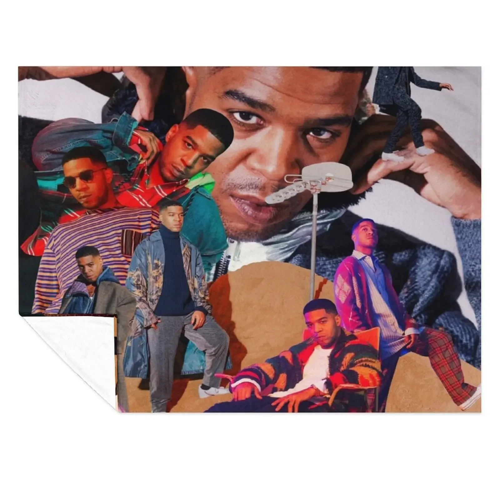 

KidsCuds Collage Throw Blanket Extra Large Throw Hairy Furrys Hair Blankets