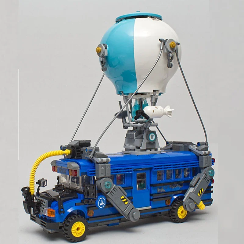 954 pièces créatif technique 77073 modèle de bataille Bus voiture bricolage blocs de construction briques ensemble jouets pour enfants cadeaux d'anniversaire de noël