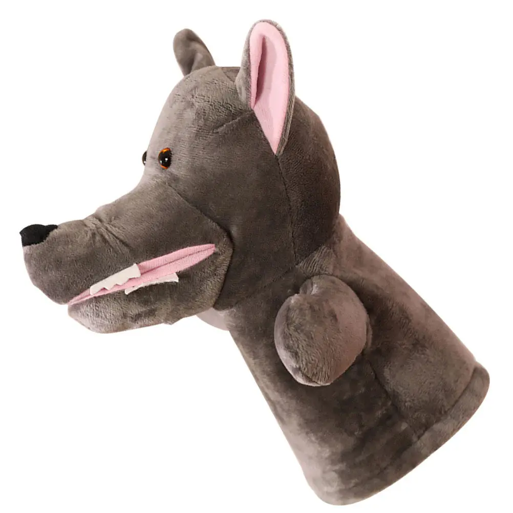 

Animal Hand Puppet Cartoon Comfortable PP Cotton Storytelling Role Play Early Education Interactive Parent Child