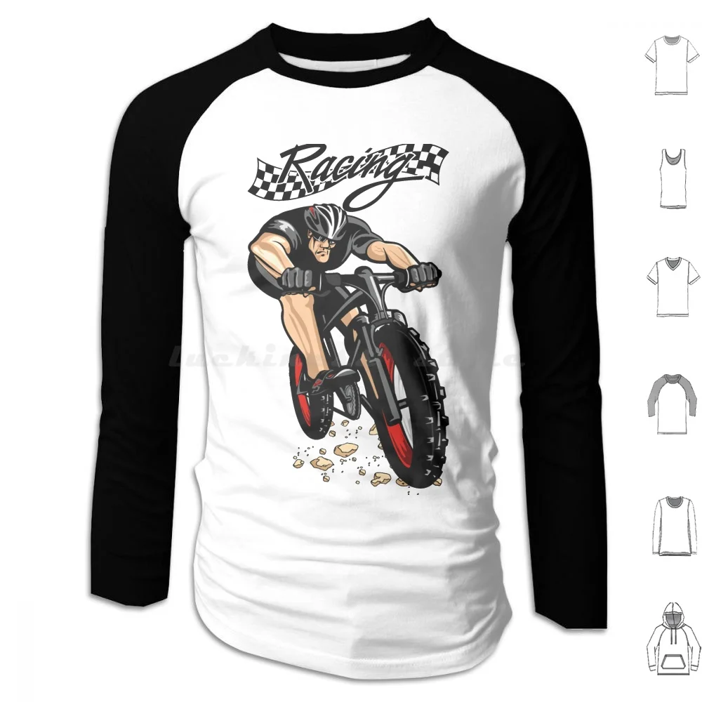 Adventure Biking Hoodies Long Sleeve Biking Cycling Motorcycle Bike Sports Adventure Thrill Skill Roadies Radio Speed