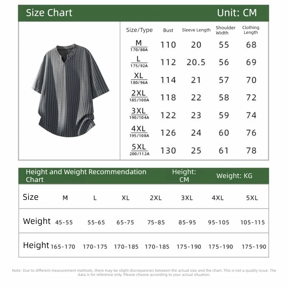Fashion V-Neck Fishbone Pattern T-Shirt Thin Short Sleeve Tank Tops Casual Texture Sensation Sun-Proof Tops Couple's Wear