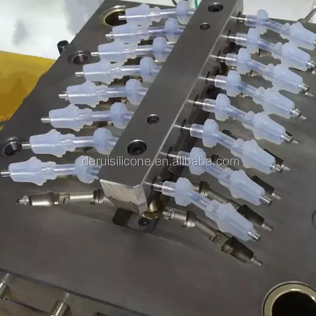 Moldes de silicona de alta calidad, mini máquina de moldeo por inyección de silicona de pavo, boquilla de succión de botella de agua, moldes de silicona