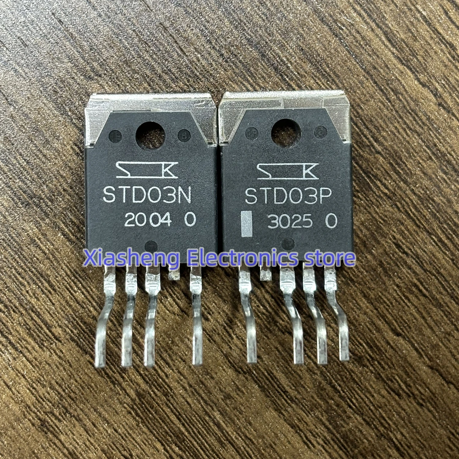 New Original 1Pair STD03P + STD03N TO-3P Audio Amplifier Transistor In Stock Good Quality