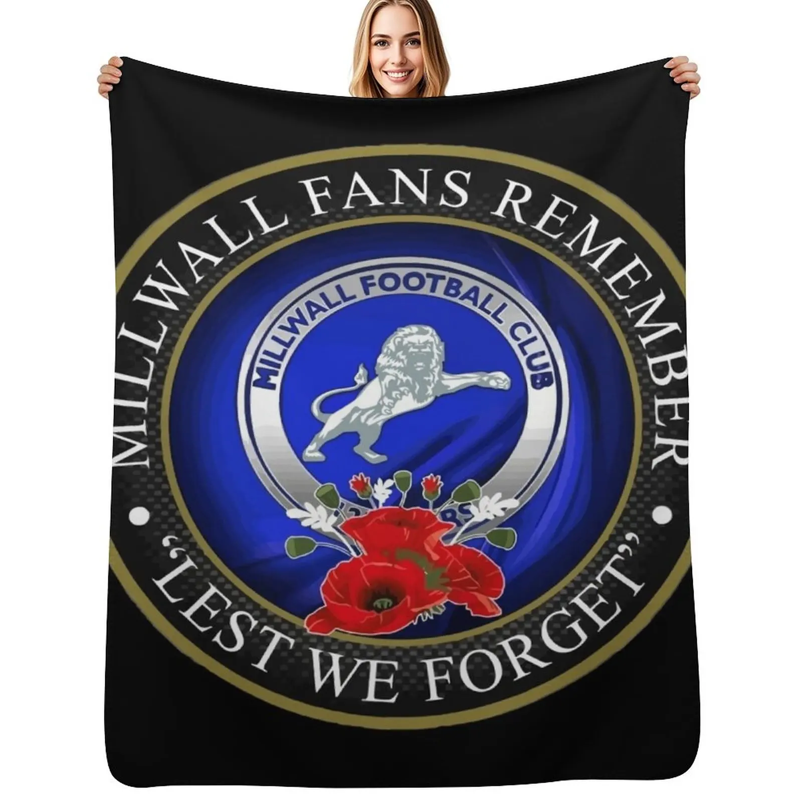 Millwall Fans Remember Throw Blanket Sofas Summer for sofa Designers Vintage christmas decoration Blankets