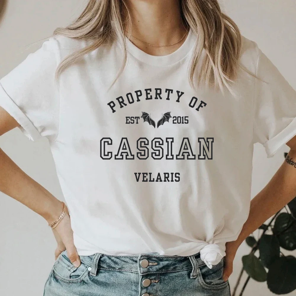 ACOTAR Cassian Property Of the Batboys General Commander of the Night Court T-shirt Maasiverse Merch Unisex Velaris Crewneck TEE