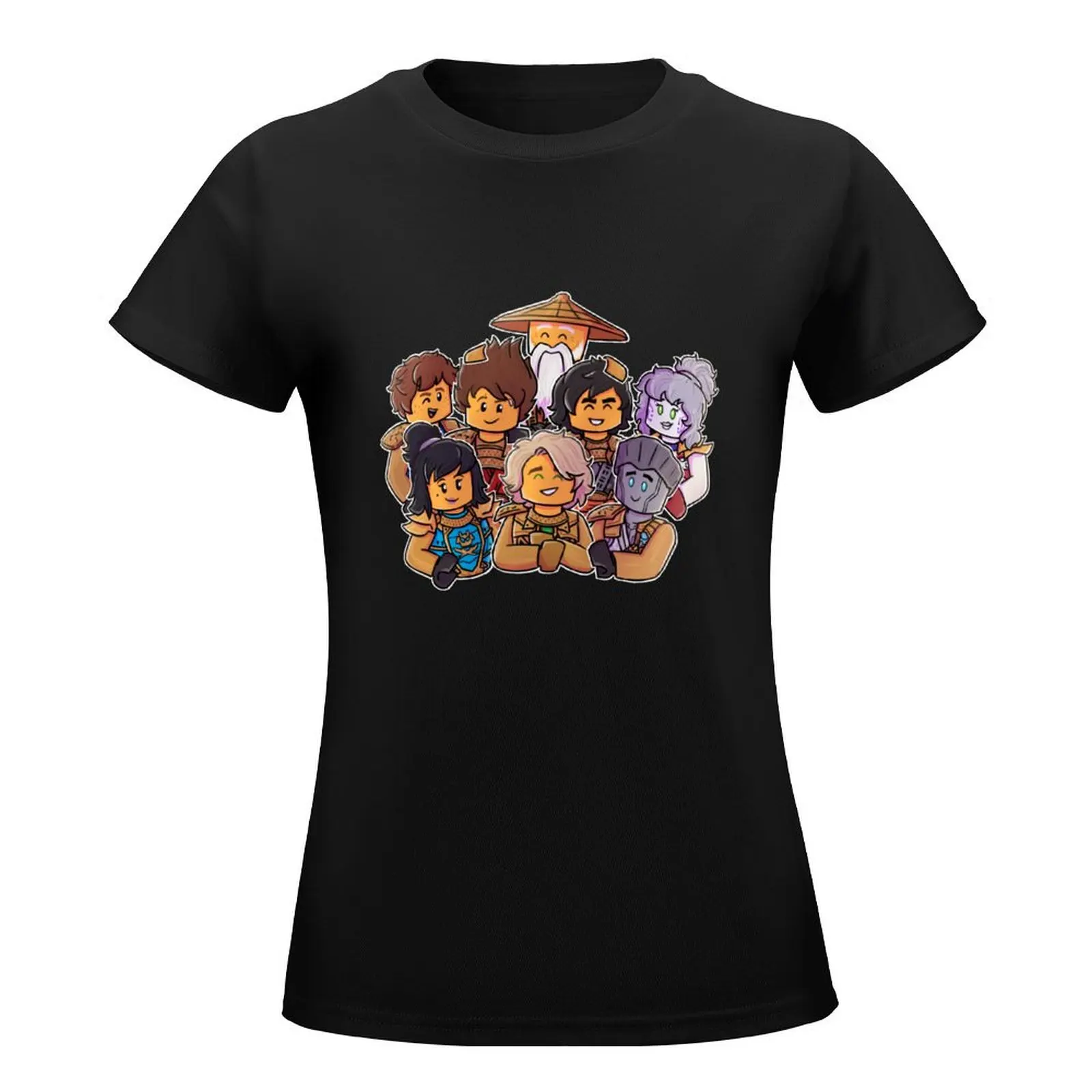 Camiseta familiar kawaii, ropa estética, camisetas divertidas para mujer