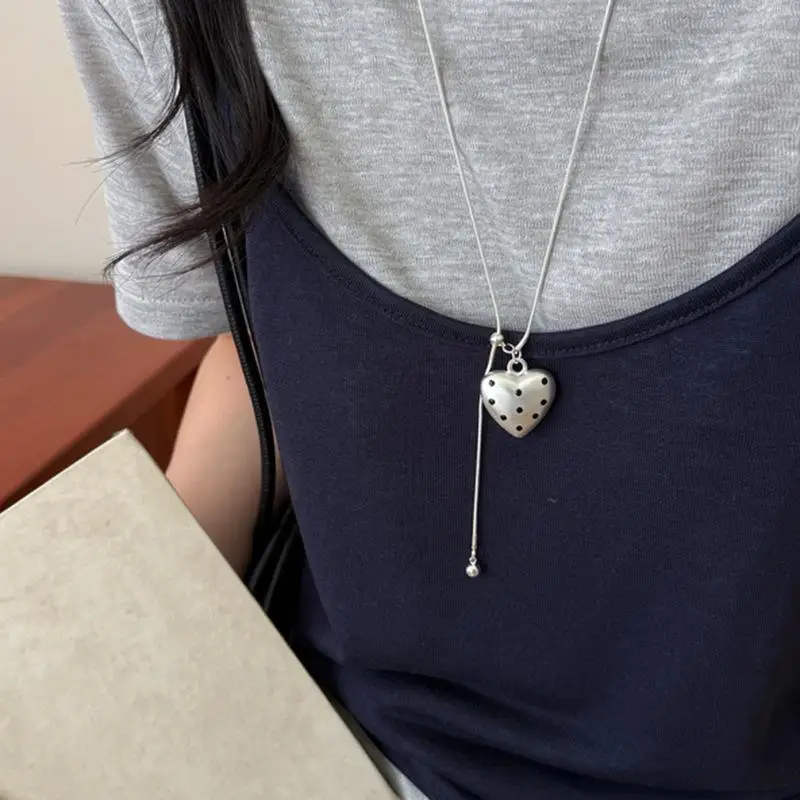 Bohemian Starfish Pendant Ceramic Bead Necklace Adjustable Black Cord for Women Summer Party Outfit Accessory