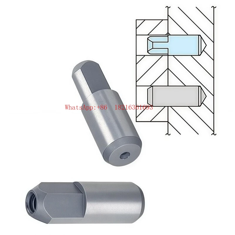 Positioning Rhombus Pin Internal Step Pin, Suitable for Loading Fixtures and Workpiece Fixing BJ722