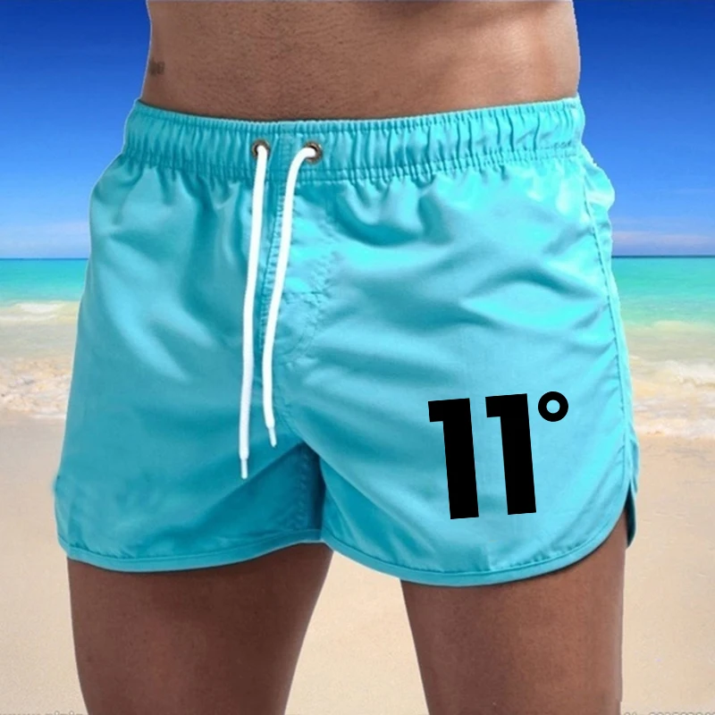 Men Swimsuit Beach Ventilate Men\'s Gym Shorts Drawstring Running Seaside Casual Summer Daily 2024 New Hot Sale Surf Clothing