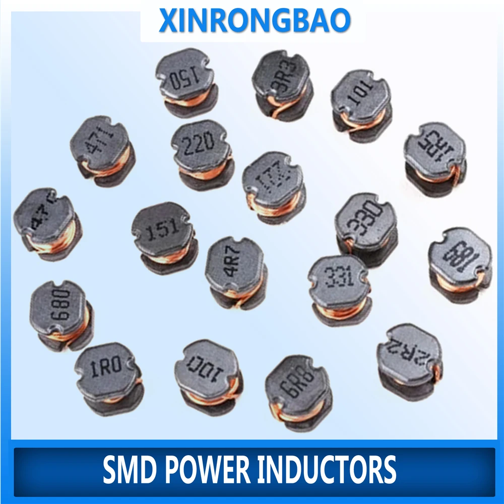20 sztuk cewki zasilające SMD CD32 CD43 CD54 CD75 CD105 2.2uH 3.3uH 4.7uH 6.8uH 10uH 100uH 150UH 220UH 330UH 470UH 680UH 1000UH