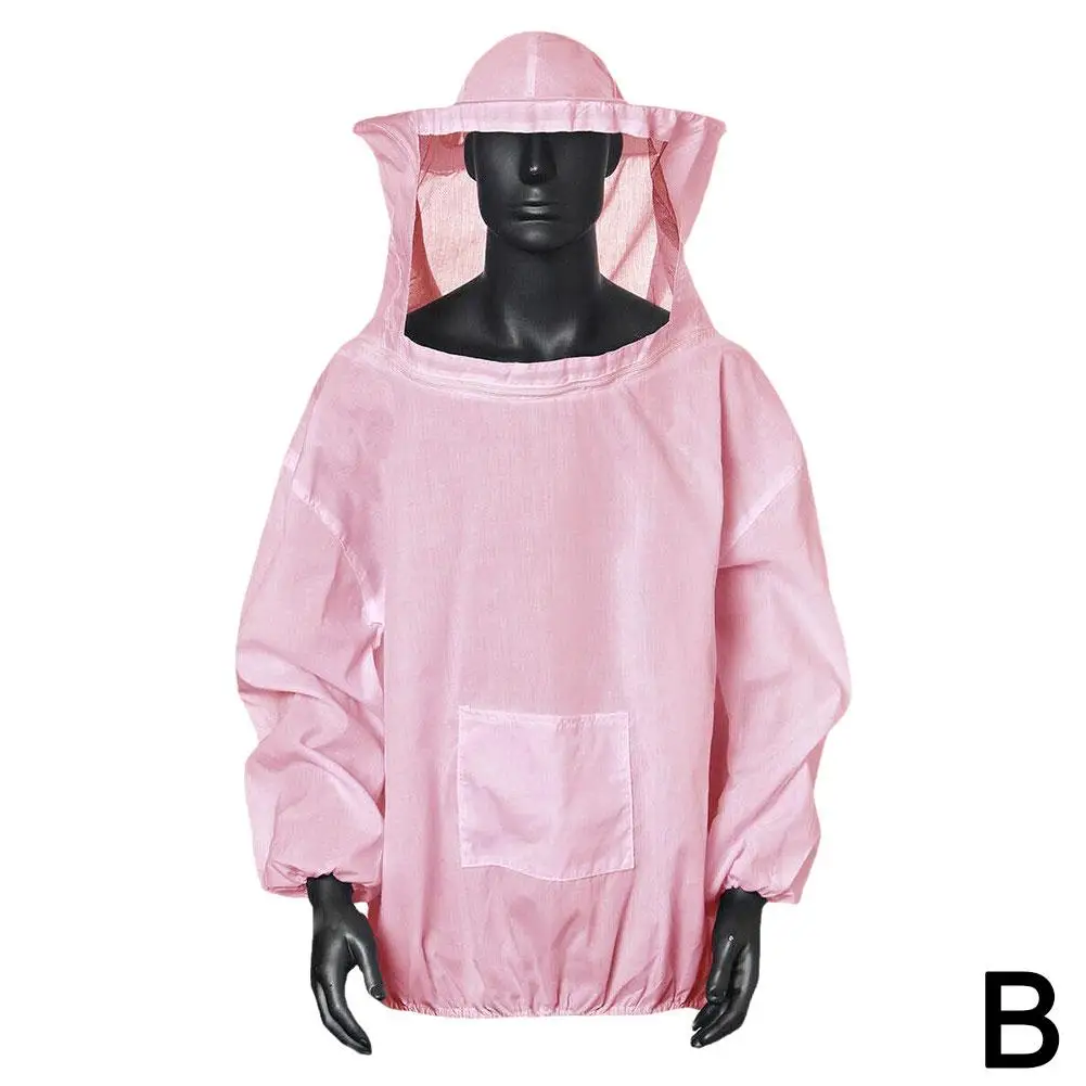 

Siamese Beekeeping Suit Bee Clothes Anti-Bee Protective Equipment Round Farming Bite Clothes Coverall Clothing Anti-bee Hat W0E5