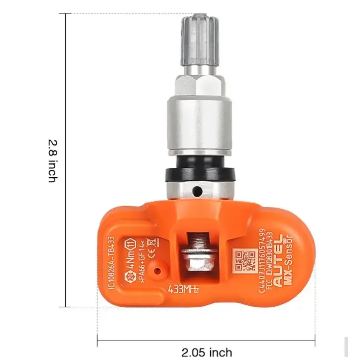 AUTEL MX-Sensor 433MHz Programmable Universal Sensors MX Sensor Work With MaxiTMPS TS401 TS501 TS601