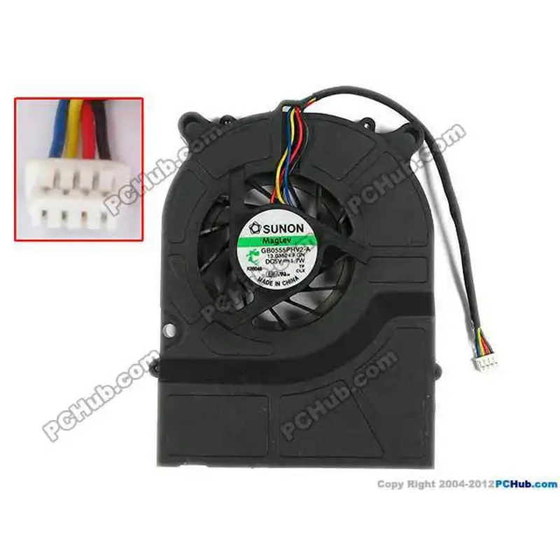 

Для SUNON GB0555PHV2-A 13.B3524.F.GN 5V 1,7 W вентилятор охлаждения ноутбука