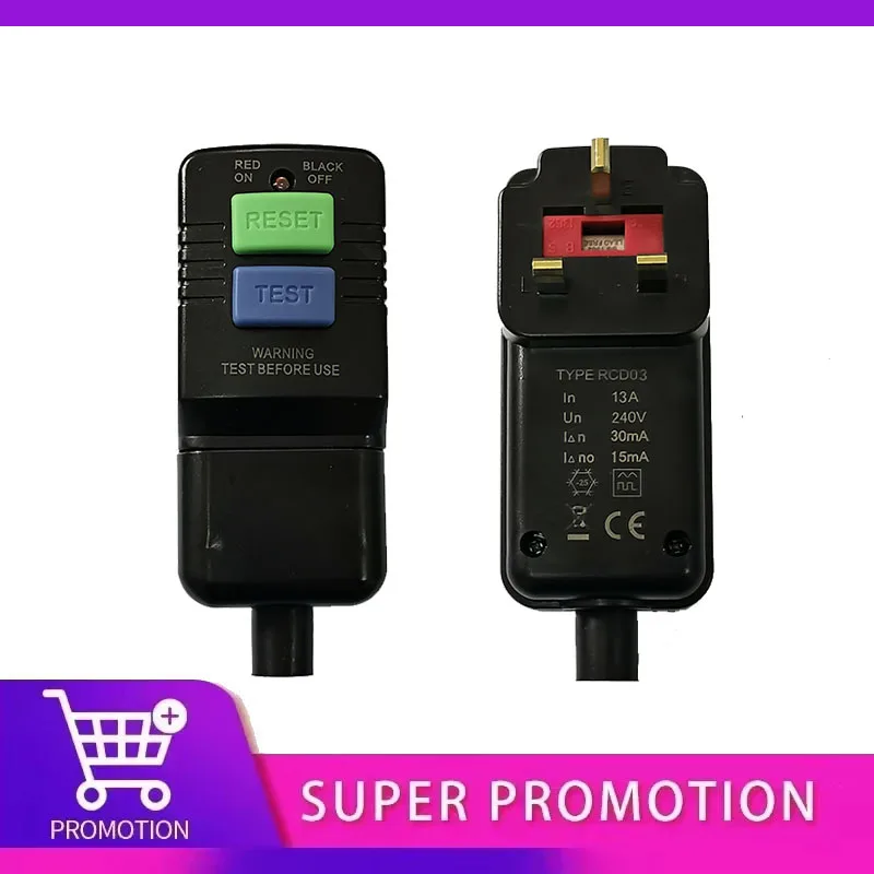 

Differential Protection Safety Plug For Fixed Connection To Supply Cable ,Plug-in RCD Suitable For Outdoor Use,Power Tools ,IP54