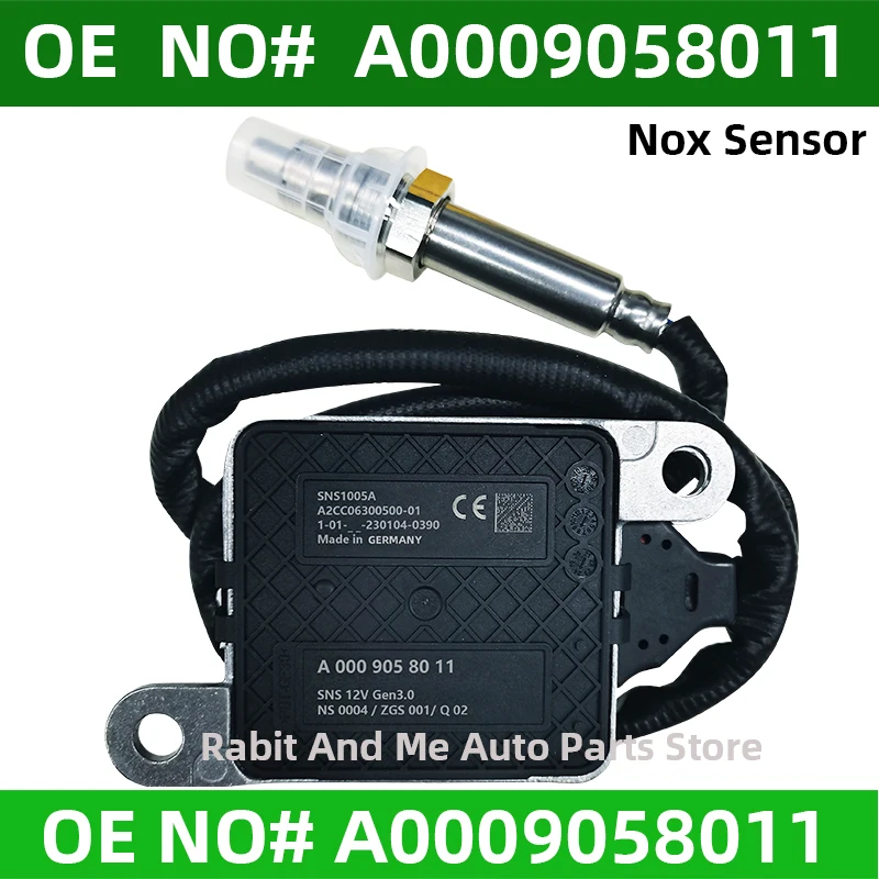 A0009058011 Original New Nitrogen Oxygen NOx Sensor 12V For Mercedes-Benz W167 W205 W213 W222 W238 W257 W447 W463 w907 W910