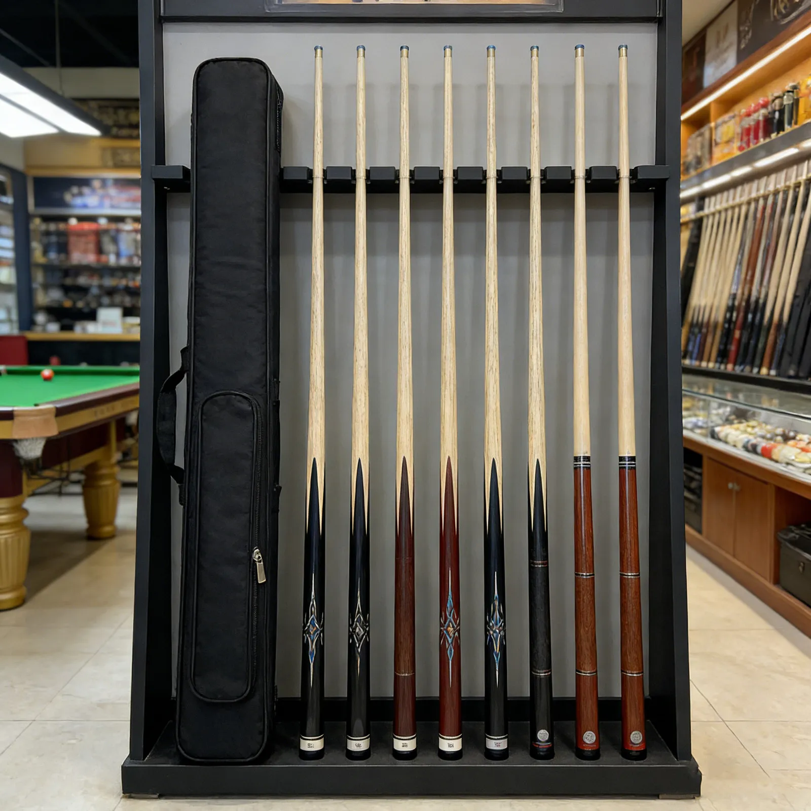 

Водонепроницаемый чехол для бильярдного кия с мягким внутренним слоем, надежной застежкой-молнией, портативная сумка для кия для турниров и тренировок