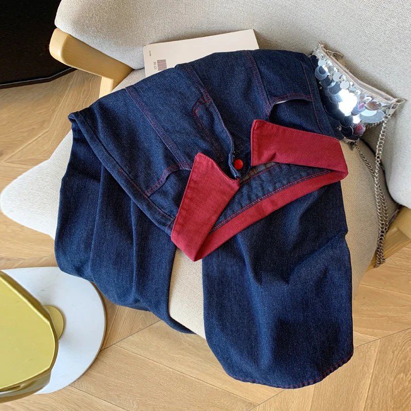 

Women Y2k Baggy Jeans Harajuku 90s Vintage High Waist Denim Trouser Japanese 2000s Style Wide Leg Jeans Pants Oversize Clothes