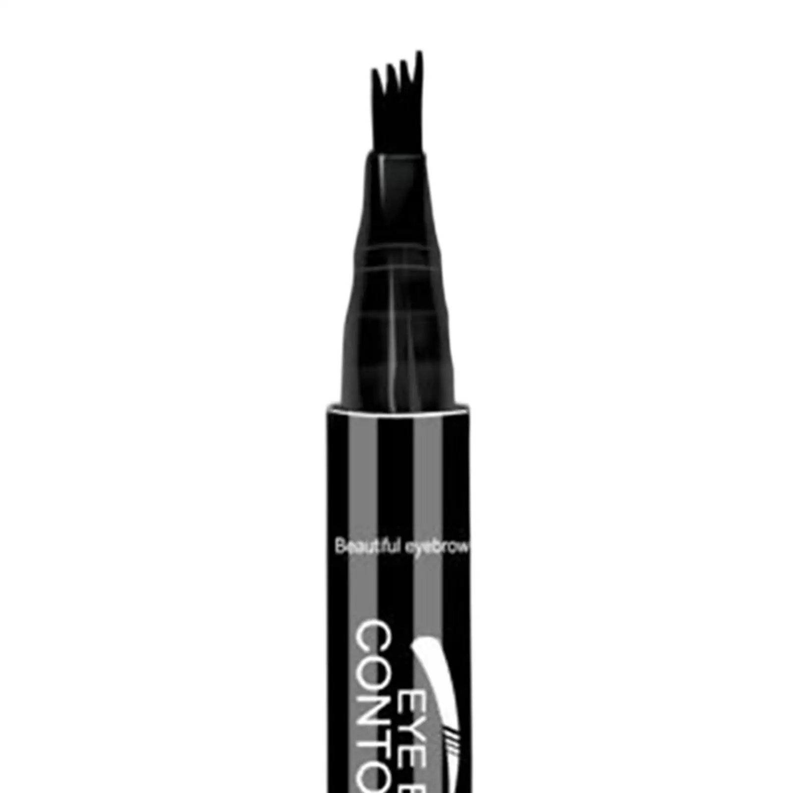 4 Fork Tip Eyebrow Pen Long Lasting Microblading Liquid Brow Tint Waterproof Makeup for Defined Eyebrows