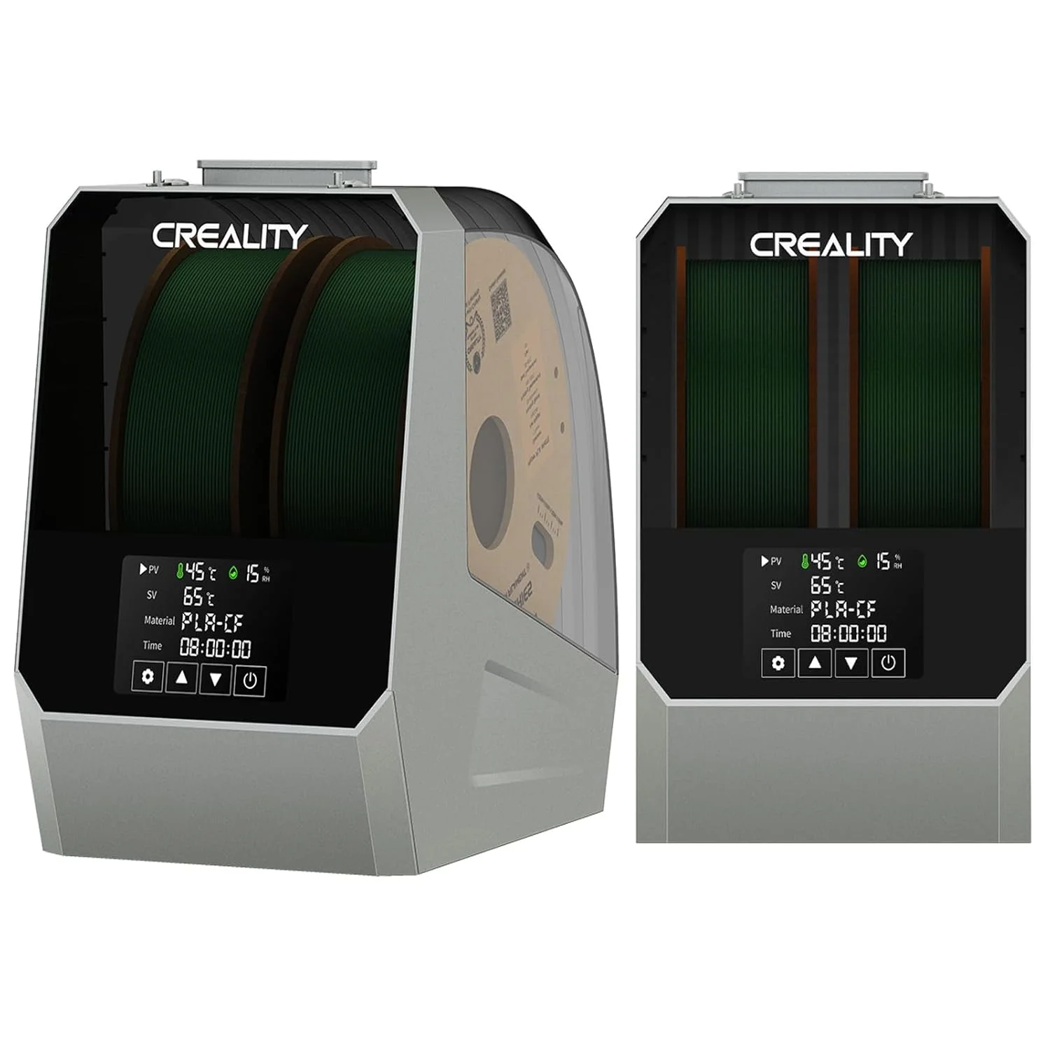 For Creality Space Pi Filament Dryer Plus Compatible with 1.75mm/2.85mm PLA PETG ABS Material Dryer Filament Dehydrator Spool