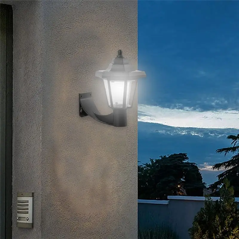 SHGO 2PCS Solar Deck Lights Fence Post Solar Lights for Patio Pool Stairs Step Pathways for Weatherproof LED Outdoor