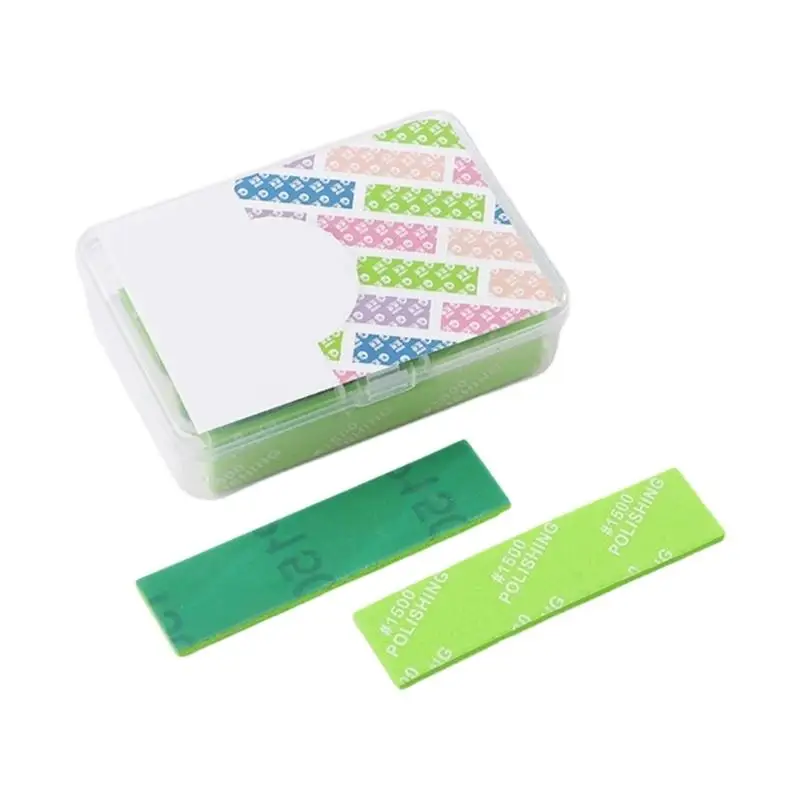 

652F 18Pieces/set Quality Sponge Sandpaper Set Perfect for Dry or Wet Sanding on Models and Crafts Polishing Rod Sticks