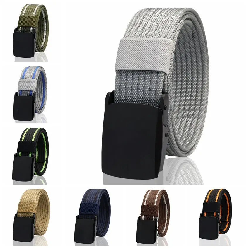 

Мужские и женские ремни, военный нейлоновый регулируемый ремень, мужской тактический пояс для путешествий на открытом воздухе с пряжкой из сплава для брюк 130 см