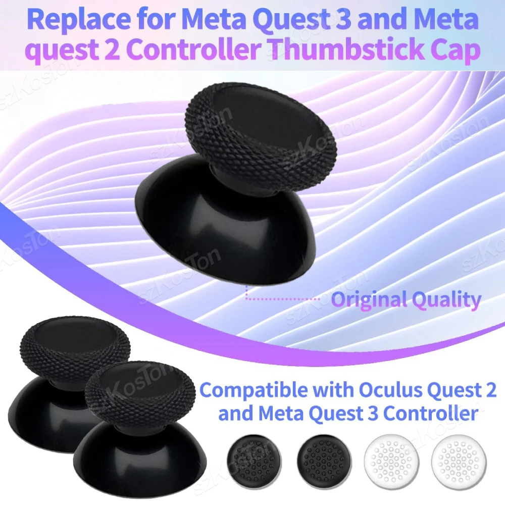 Replacement Joystick Cap for Oculus Quest 2/Quest 3 Handle Controller Thumb Rocker for Oculus Quest 2 Accessories