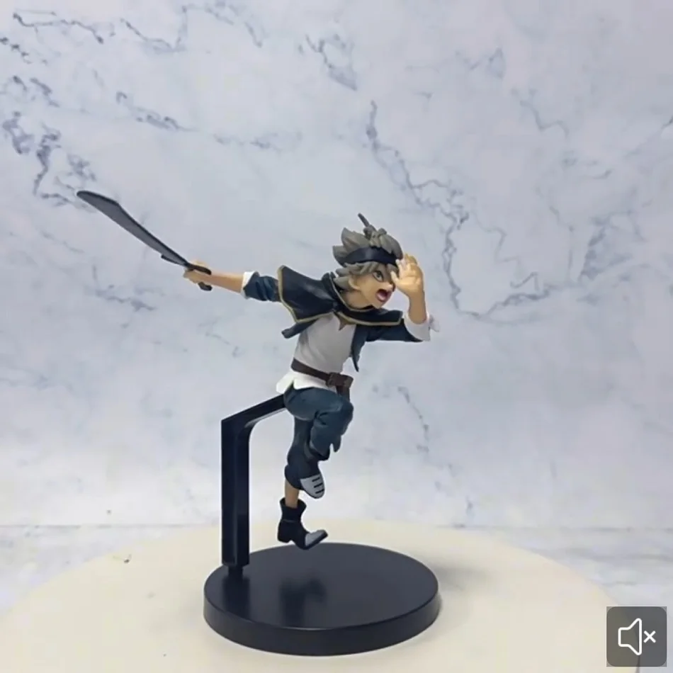 16cm Black Clover Anime Figur Asta Actionfigur Noelle Silva/Yami Sukehiro Figurine PVC Sammlerstück Desktop-Modell Puppe Spielzeug Geschenk – Detail 3