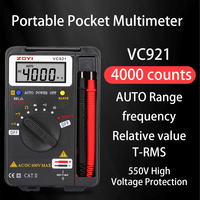 ZOYI VC921 Digital Multimeter – High Accuracy LCD Display, Portable Pocket-Sized Mini Meter