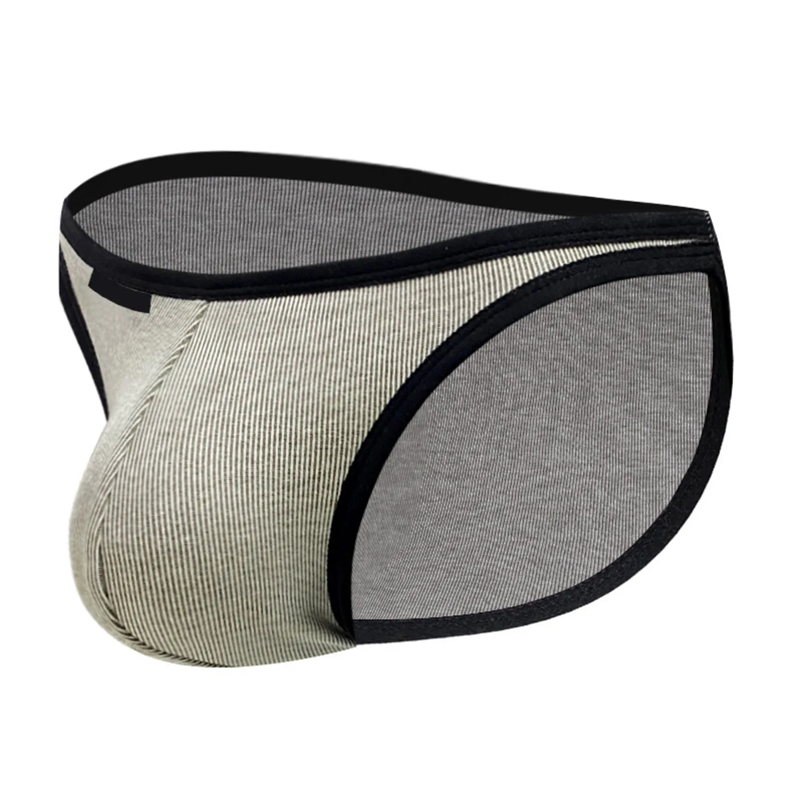 Mens Latex Shorts Men's Low Waist Sexy Cotton Bikini Solid Color Triangle Underwear Bulk Beef