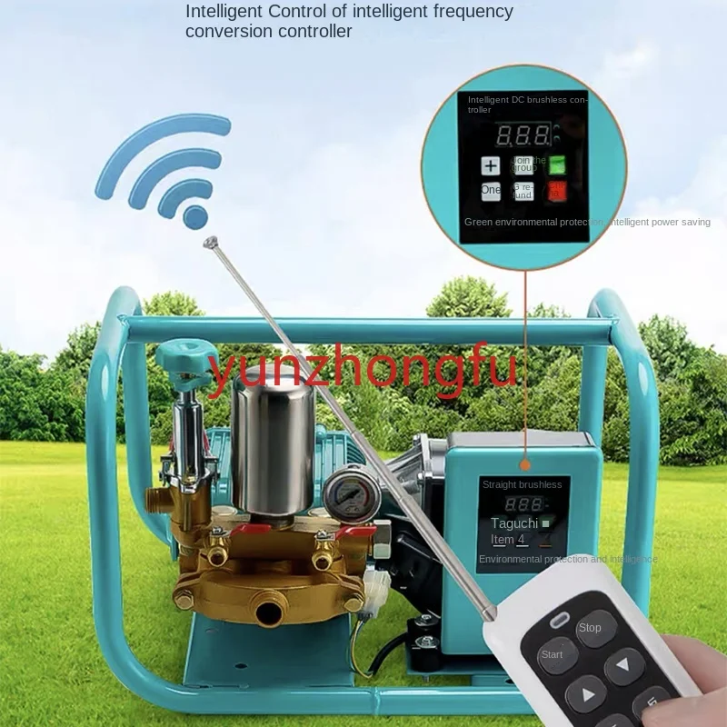 Electric sprayer High pressure punch Agricultural pesticide sprayer Car wash irrigation 48V-60V/48-72V/220V