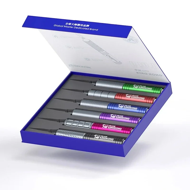 メカニック KingKong プラス高硬度磁気精密ドライバーセット Y 0.6 PH000 ペンタローブ 0.8 T2 ビット携帯電話修理用