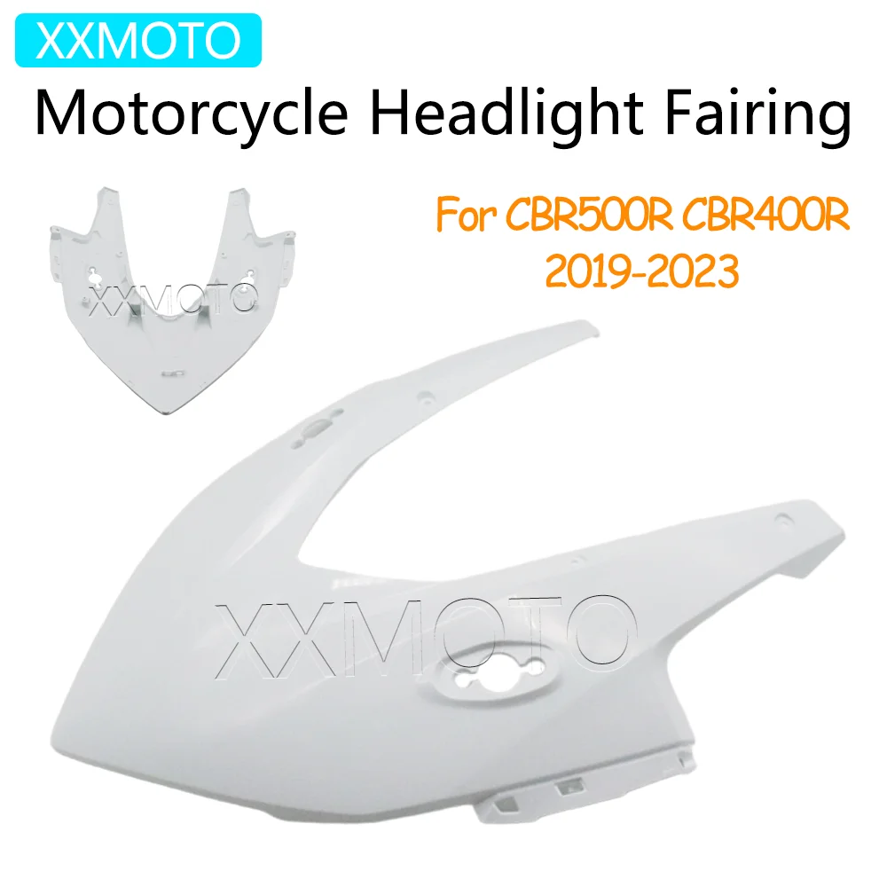 

Для Honda CBR500R CBR400R 2019-2023 CBR 500R 400R 500 400 R мотоциклетная передняя фара обтекатель головы верхняя защита капота
