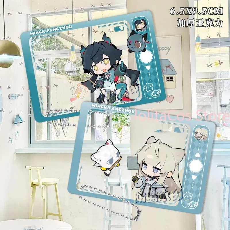 

Arknights:Endfield Perlica Chen Qianyu Acrylic Transparent Card Anime Character Photo Card Cute Bag Pendant Keychain Gift Xmas