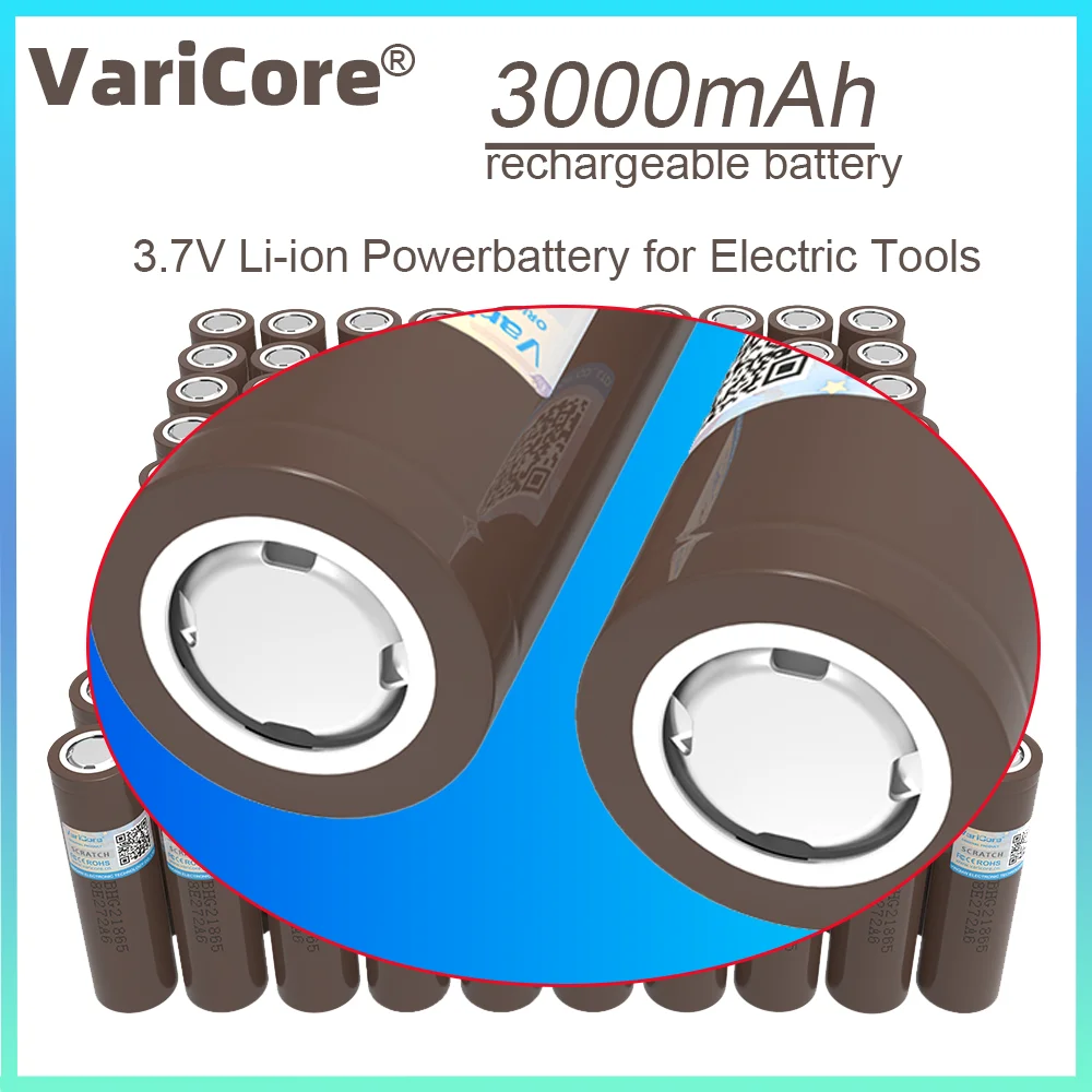 VariCore 1-40 шт. VE-HG2 3000 мАч 18650 аккумулятор 3,7 В литиевый непрерывный разряд 20 А аккумулятор специальный электронный инструмент VariCore 1-40 шт. VE-HG2 3000 мАч 18650 аккумулятор 3,7 В литиевый непрерывный разряд 20 А аккумулятор специальный электронный инструмент