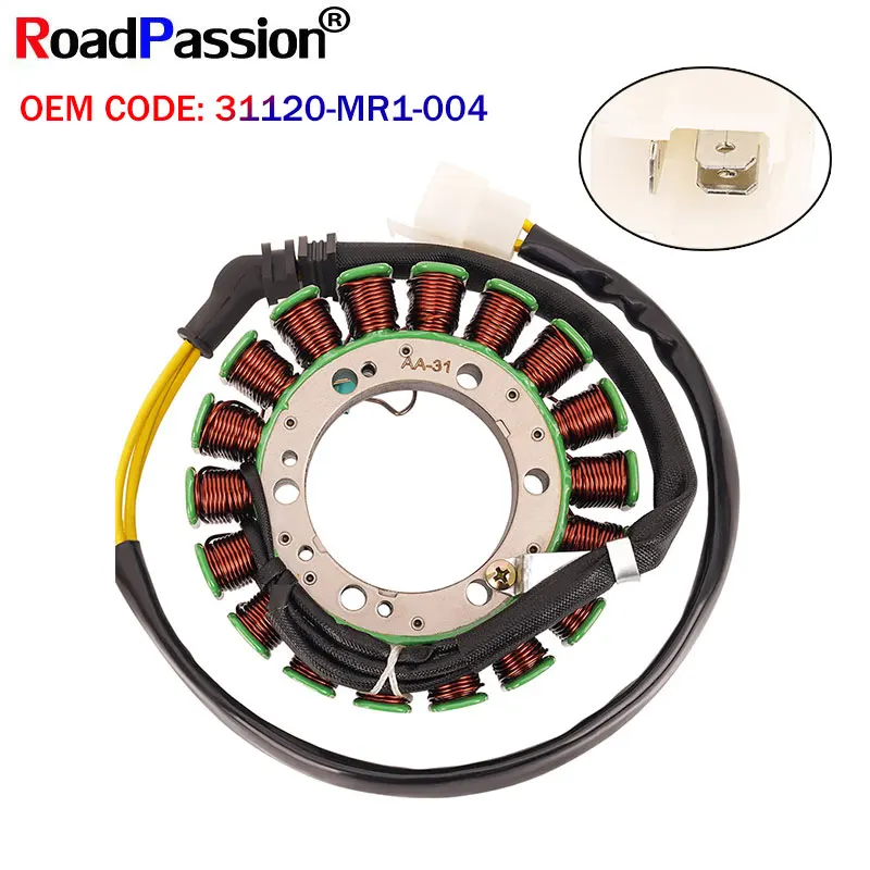 Motorcycle Stator Engine Ignitor / Stator Coil For Honda NV400CJ NV400CK NV400CS NV400CV Steed 400 NV600 VT 600 Shadow VT750CA