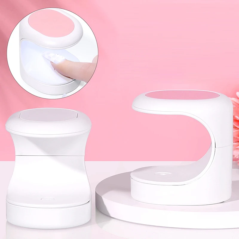 

Small Nail Lamp Dryer UV LED USB Lamp Manicure Curing Gel Polish Egg Shape Design Machine Single Finger Nail Art Tools