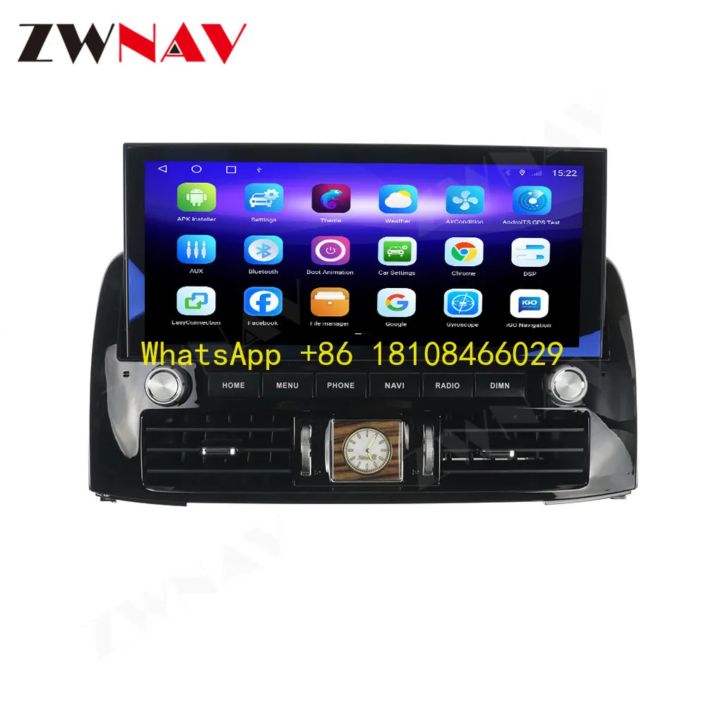 

12.3" Android 12 Car Radio for for toyota Land Cruiser Prado Lexus GX470 2003-2010 GPS Stereo DSP Carplay