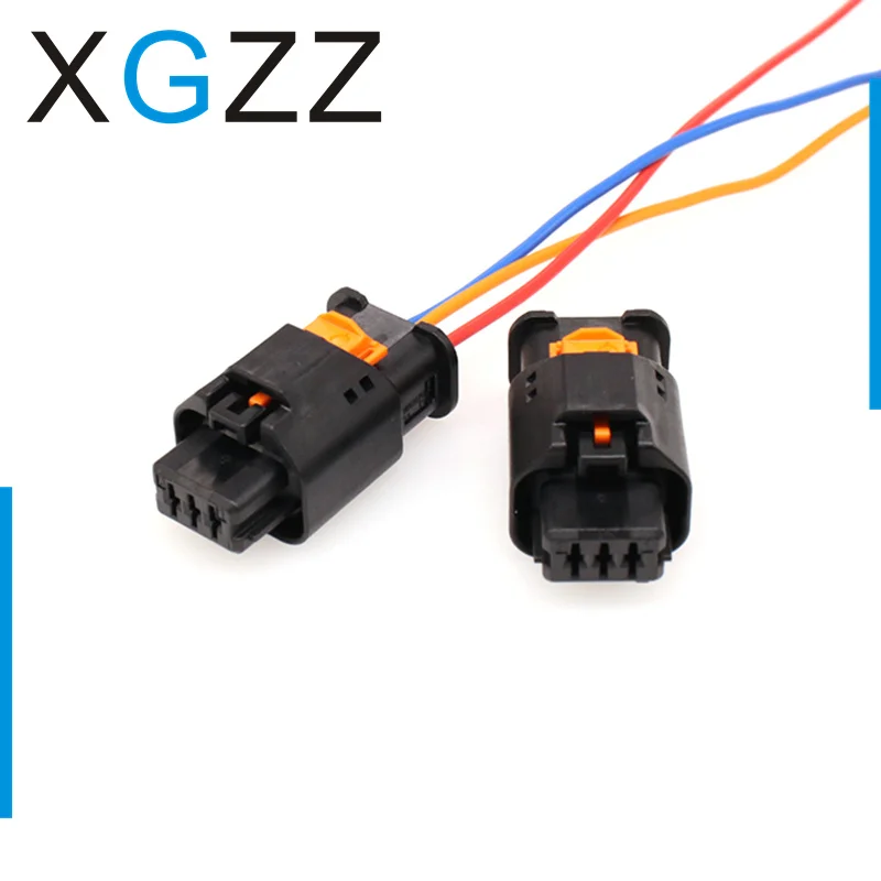 1-1801178-1-4 is suitable for Peugeot/Citroen waterproof wiring harness connector 3-wire sensor plug