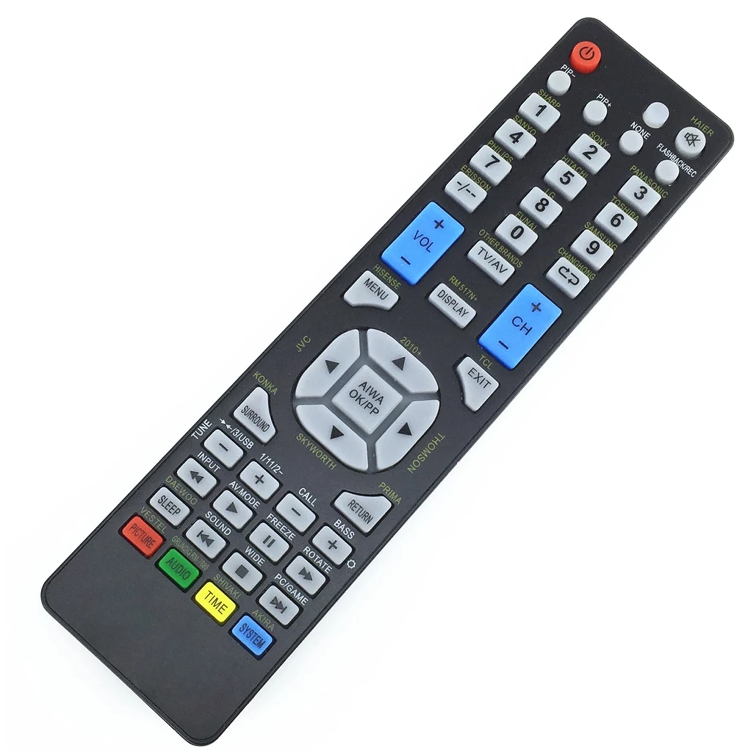 UNIVERSAL OLD TV Remote control For MT-2018B K16J-C6 HTC-C03 K11F-C9 K11F-C4 RMR-100 RM-X55MKII TV-14A22 KD-06H TV-29B23N 5Z26A