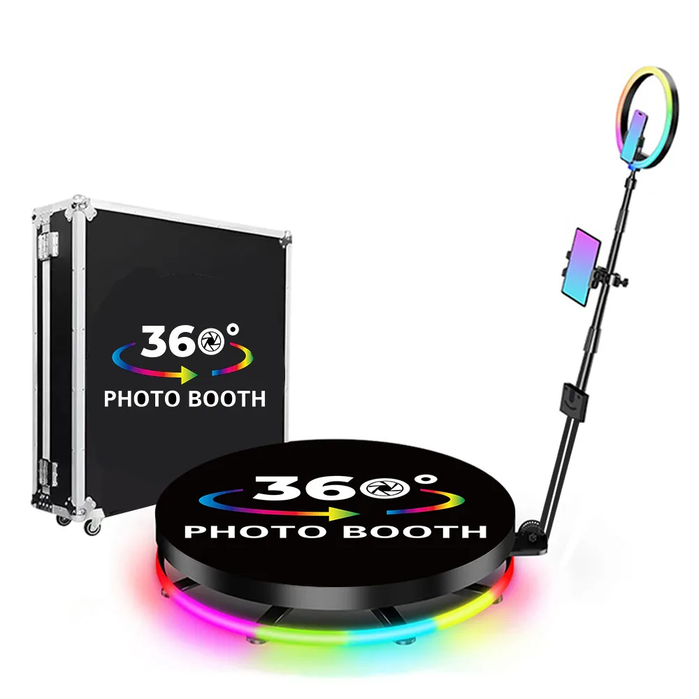 360 Photo Booth professional lighting Photobooth Machine Foto Cabina De Fotos Plataforma 360 Camara Booth Ipad Video booth