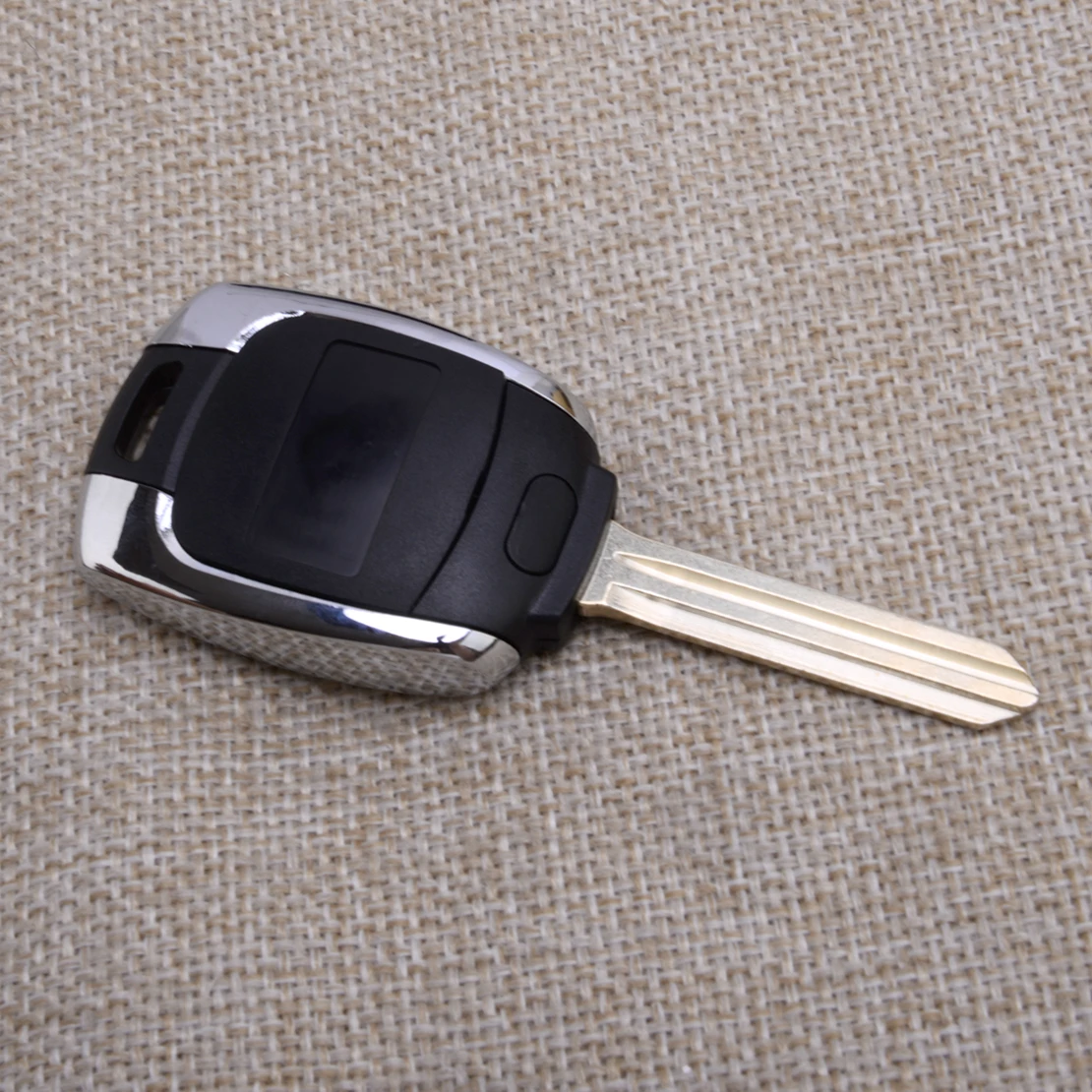 Custodia per chiave remota per auto Fob Sostituisci adatta per Ssangyong Actyon Kyron Rexton Korando 2 pulsanti